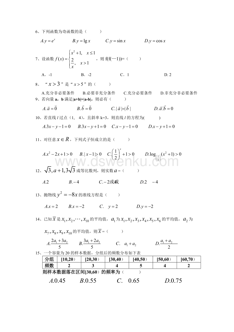 关于高职高考数学复习的信息